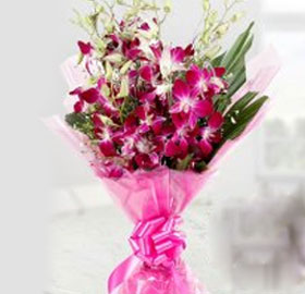 Orchids Bunch; Bunch of 6 Orchids 